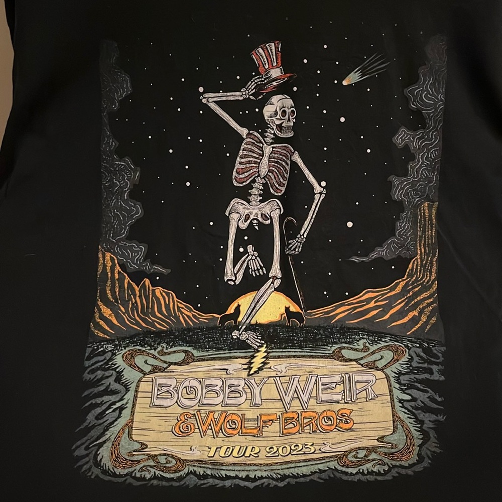 Bob Weir and Wolf Bros 2023 Tour Long Sleeve XL